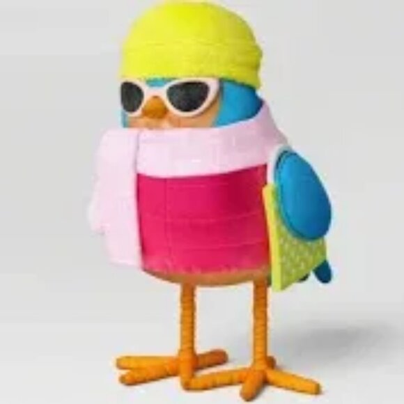 Target Wondershop Featherly Friends Bird MERRY NEW 2024 - Picture 2 of 3